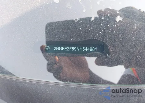 2022 Honda Civic Sport from USA, damaged, VIN 2HGFE2F59NH544981